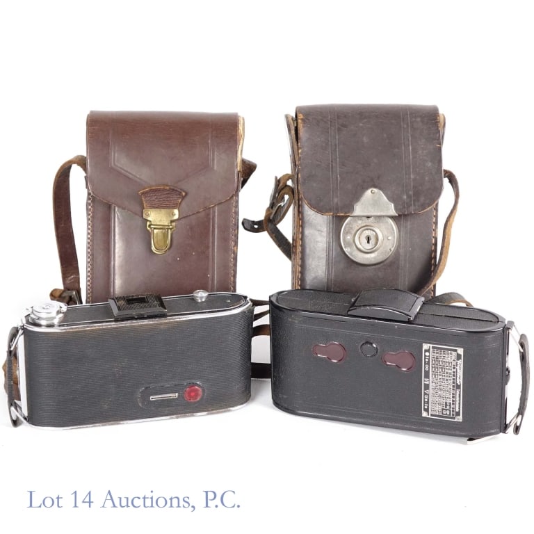 Voigtlander Bessa & Agfa Foldable Bellows Cameras (1 of 8)