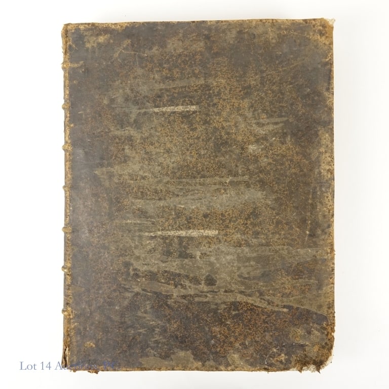 Ottavio Antonio Bayardi, Italian Book c. 1755 (1 of 6)