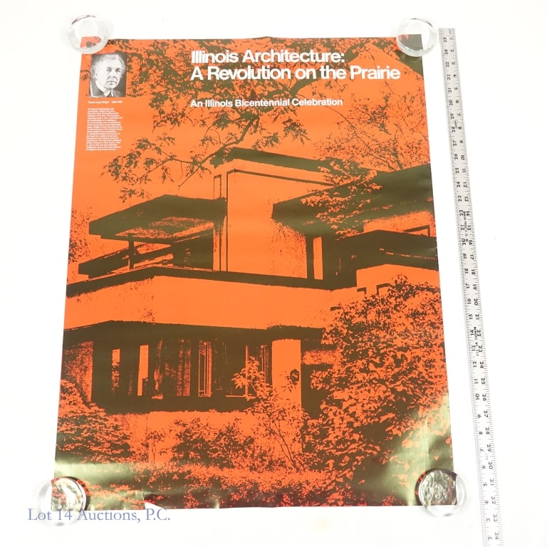 Architecture Posters, Wright, Burnham etc. (7) - 2
