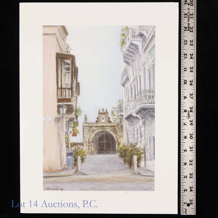 2 Caesar Monturano Lithograph Prints - 2