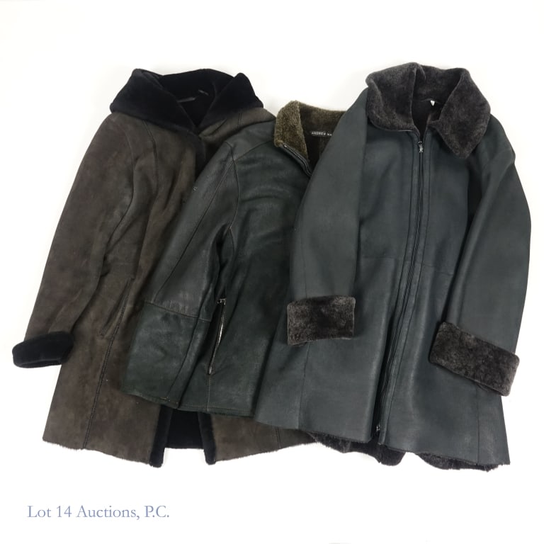 Shearling Jackets, KOC, Andrew Marc etc (3) (1 of 9)