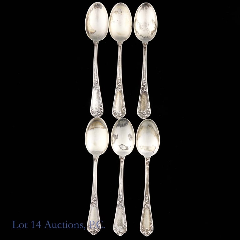 800 Silver Mini Spoon Set - 2
