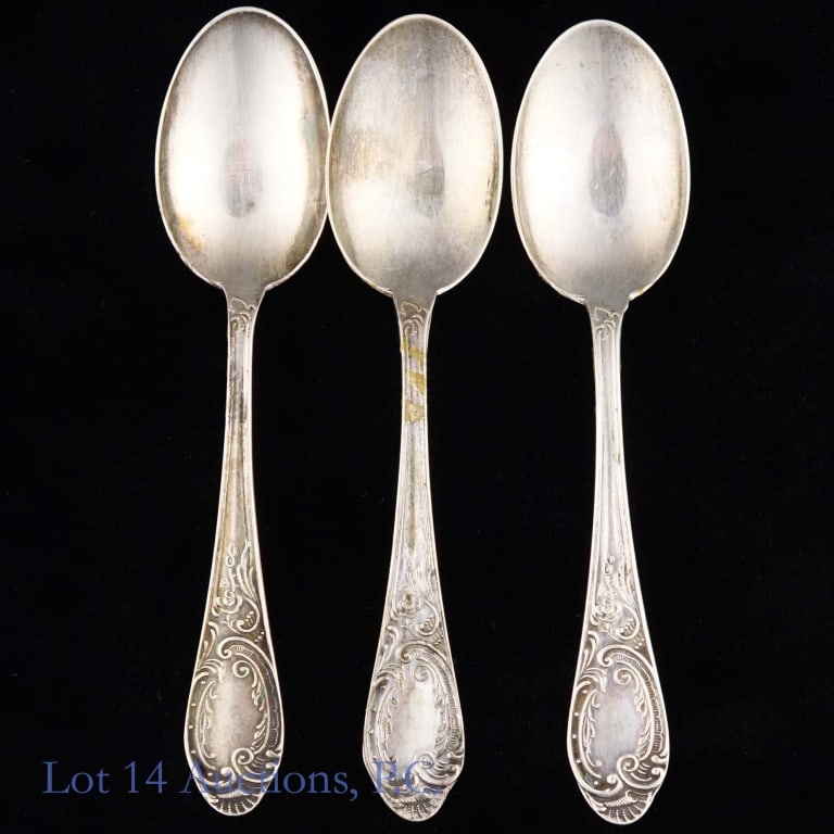 800 Silver Mini Spoon Set - 4