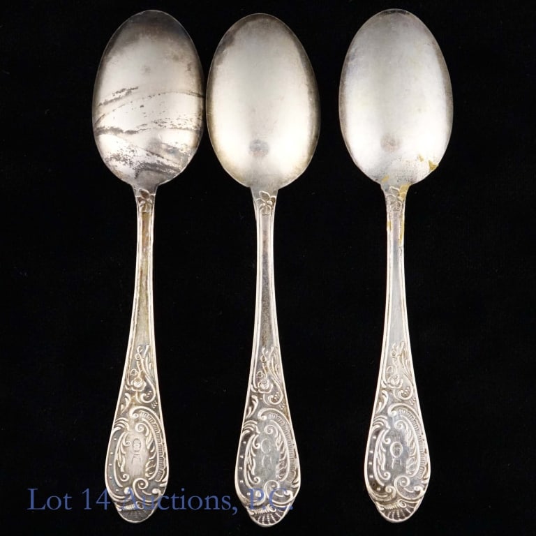 800 Silver Mini Spoon Set - 5