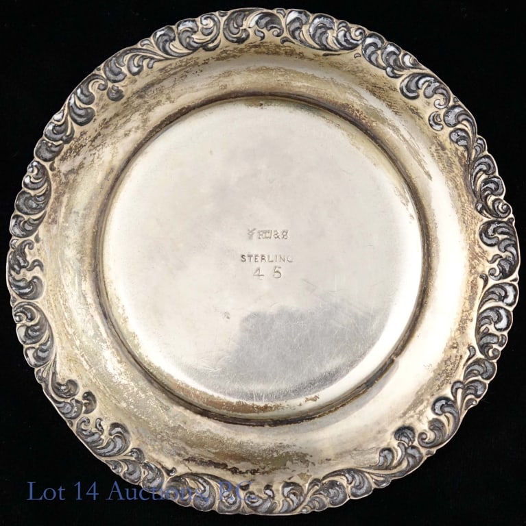 Sterling Silver Cake Server & Mini Plate - 6