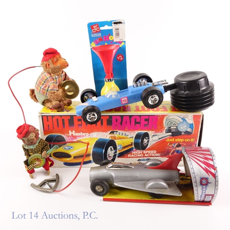Hot Foot Racer, Wind-Up Toy Lot (5) (1 of 8)