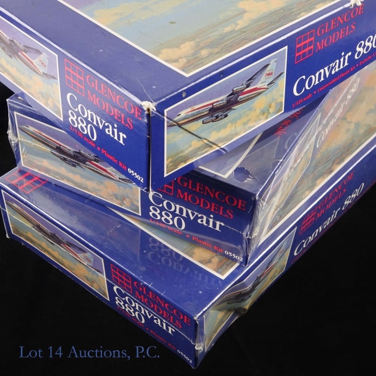 Model Convair Plane Kits (5) - 2