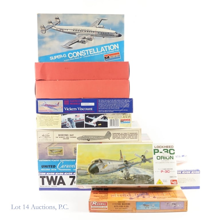 Bunch of Model Plane Kits (1 of 6)