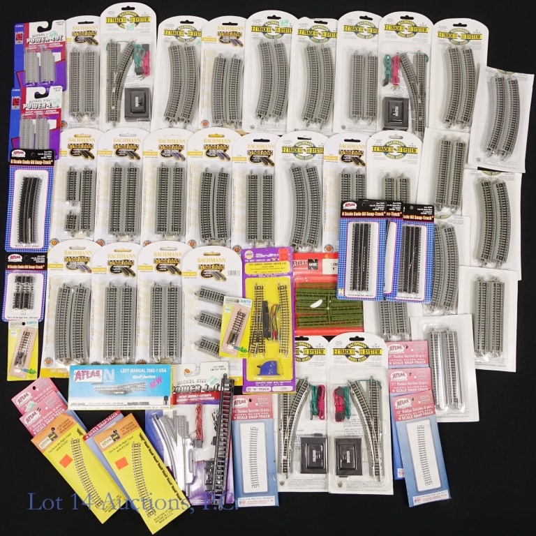 N Scale Train Tracks, Most Factory Sealed, (*40) (1 of 6)