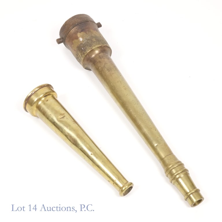 Brass Fire Hose Nozzles, 4 - 6