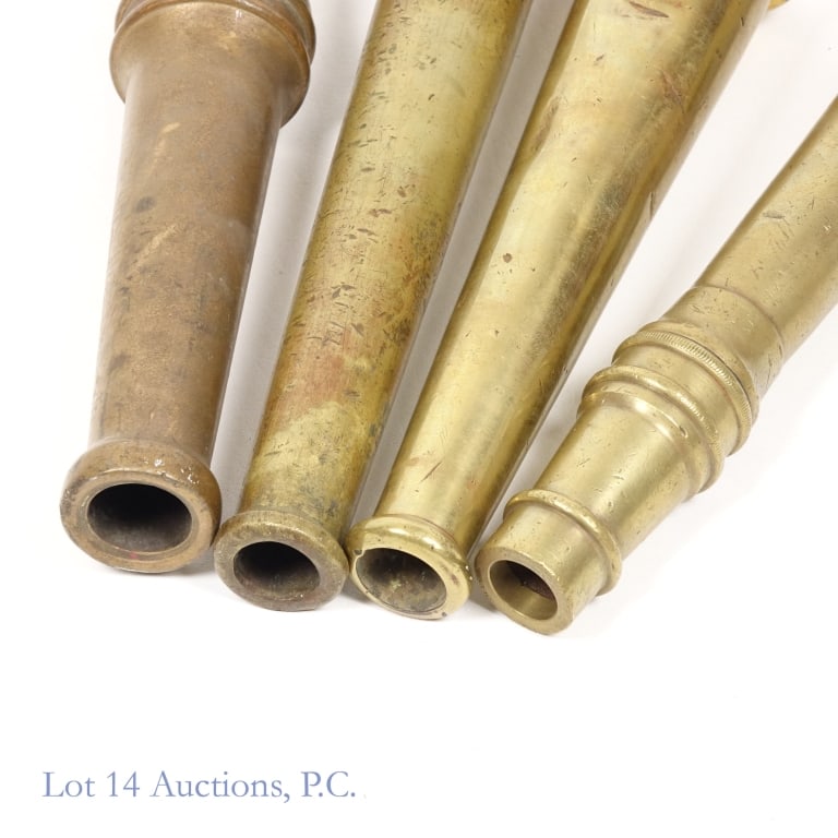 Brass Fire Hose Nozzles, 4 - 8