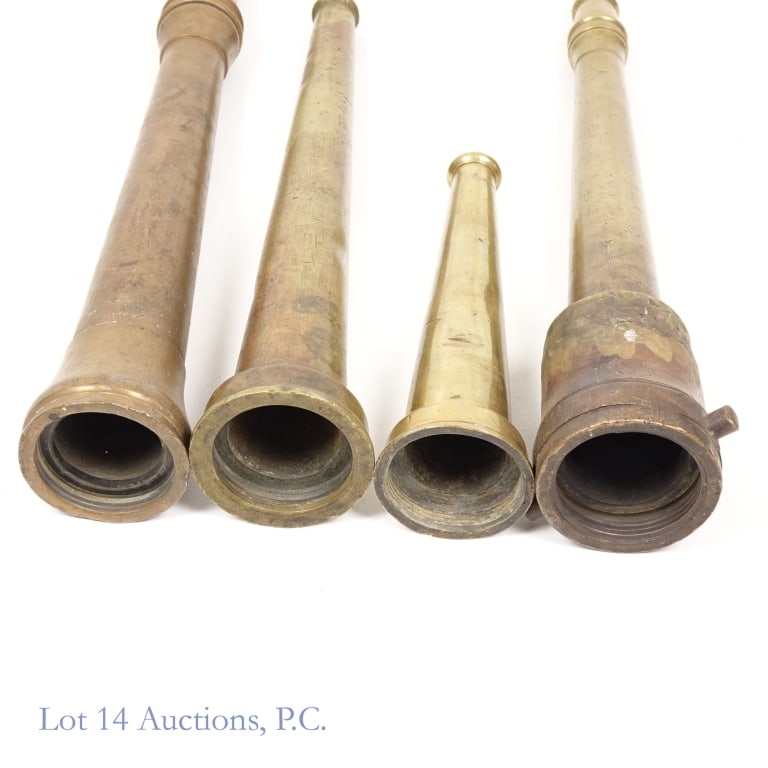Brass Fire Hose Nozzles, 4 - 9