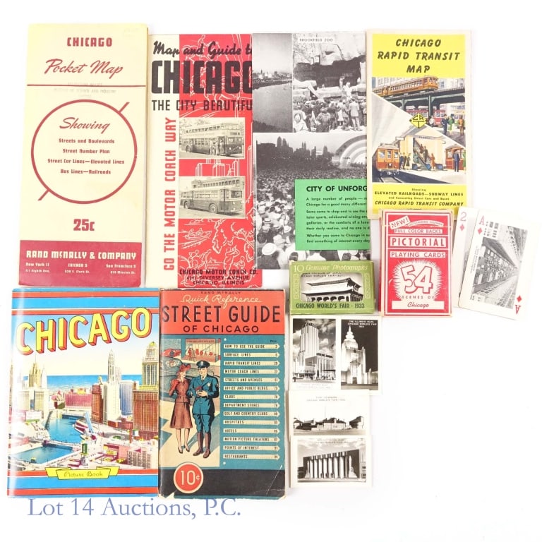 Vintage Chicago Ephemera Lot - 3