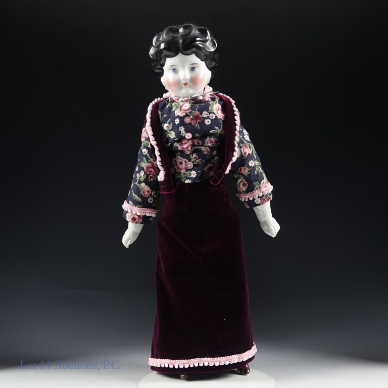 China Head Doll 14.5" (1 of 4)