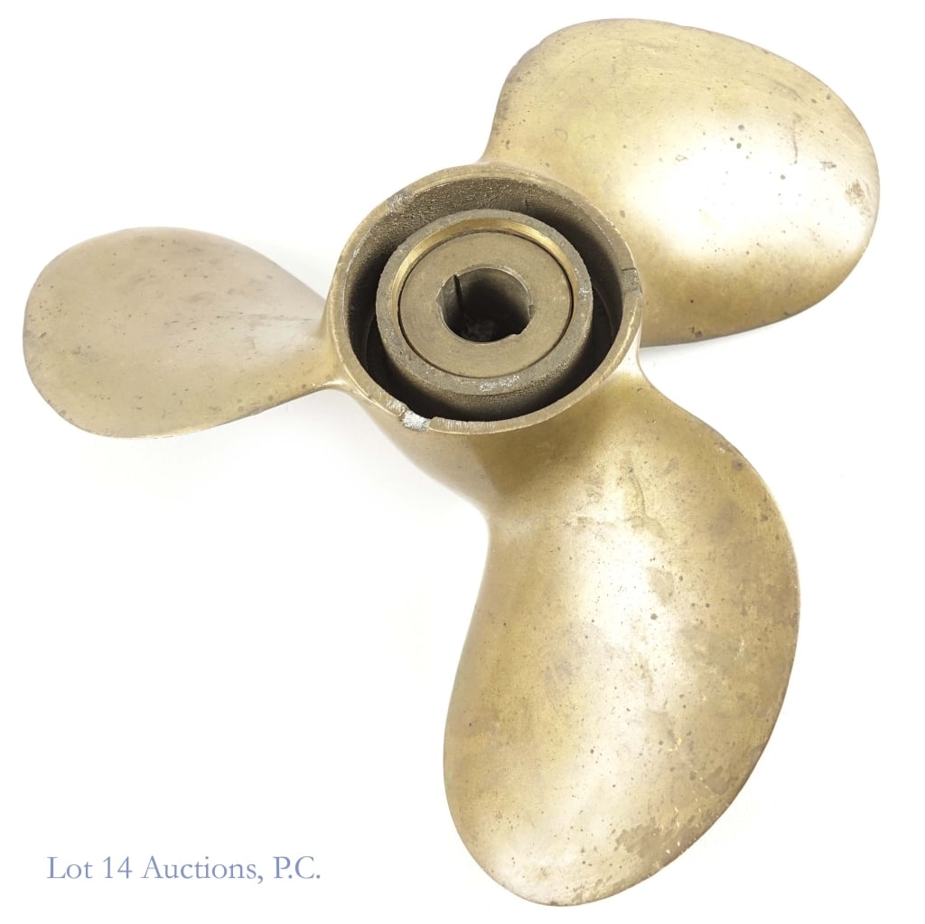 Brass Boat Propeller - 2
