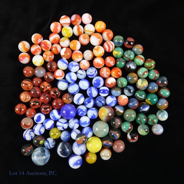 Vintage Marbles - Assorted - 1.6 Pounds (1 of 4)