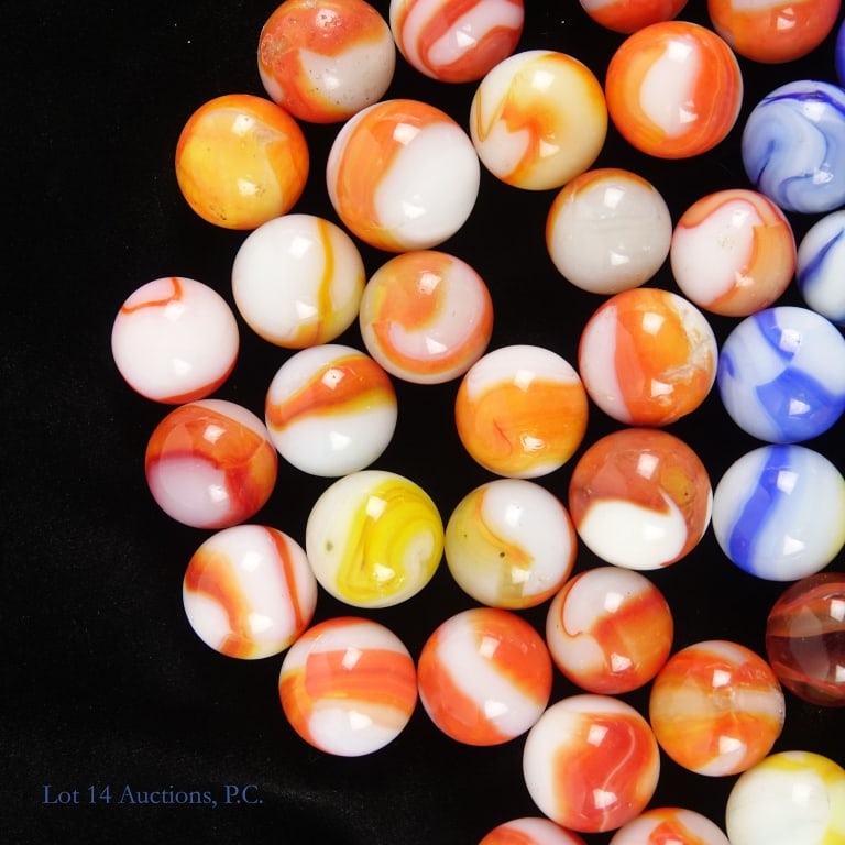 Vintage Marbles - Assorted - 1.6 Pounds - 4