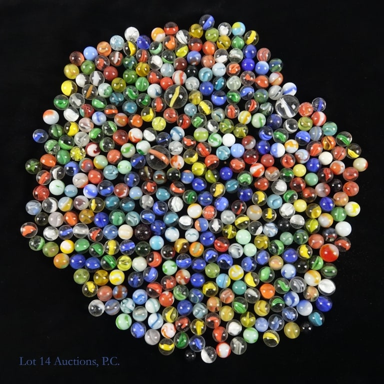 Vintage and Assorted Marbles - 4.76 Pounds, Bag (1 of 4)