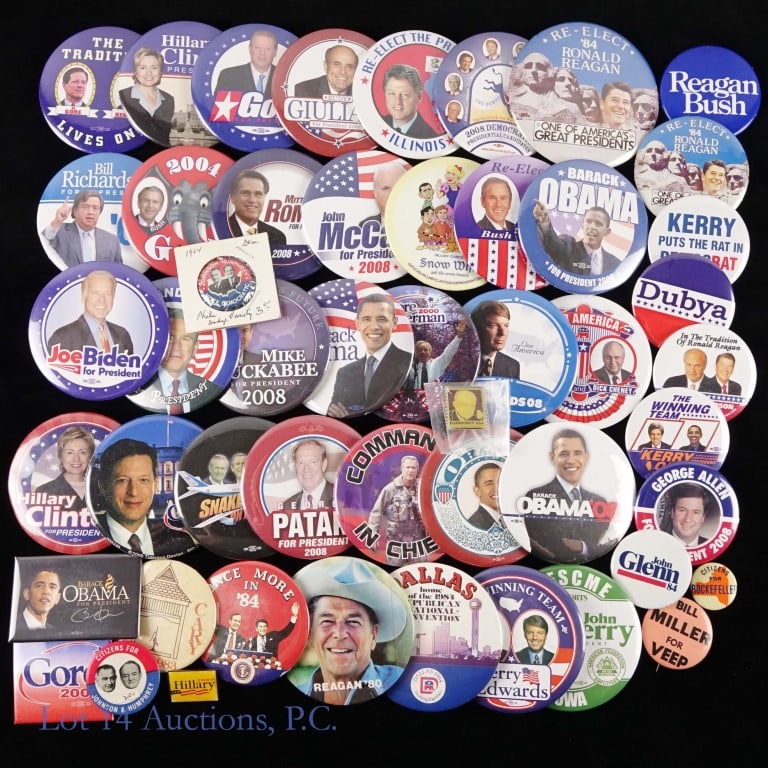Various US Political Items (Approx. 50) (1 of 5)
