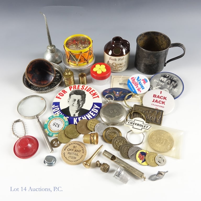Grandfather's Drawer (Coins, Political, More) (1 of 5)