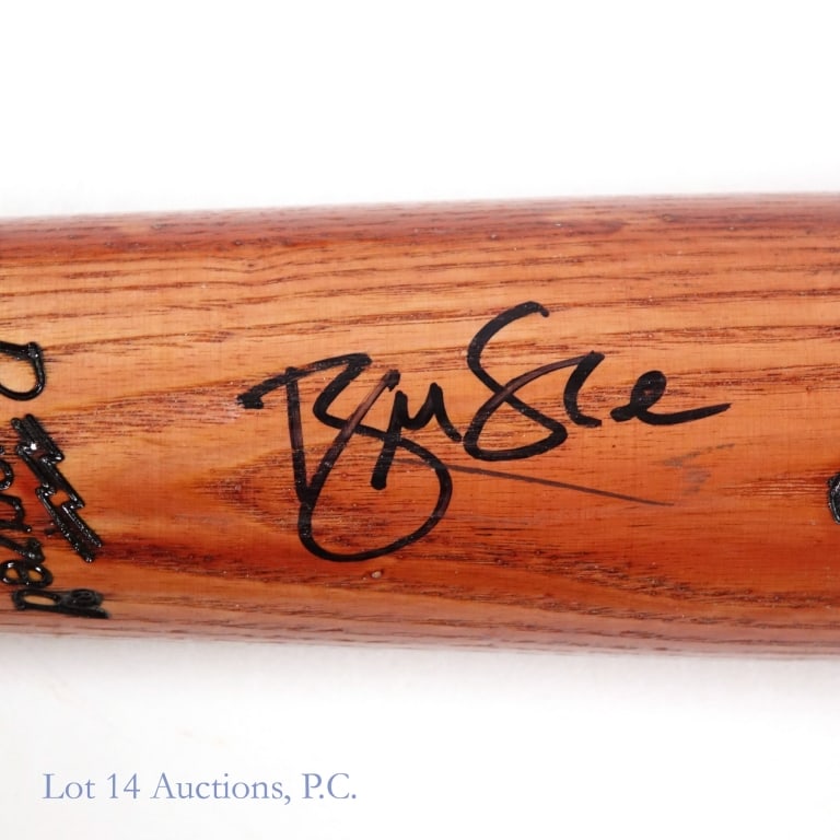 3 Signed Baseball Bats - McRae Fordyce & Unknown - 4