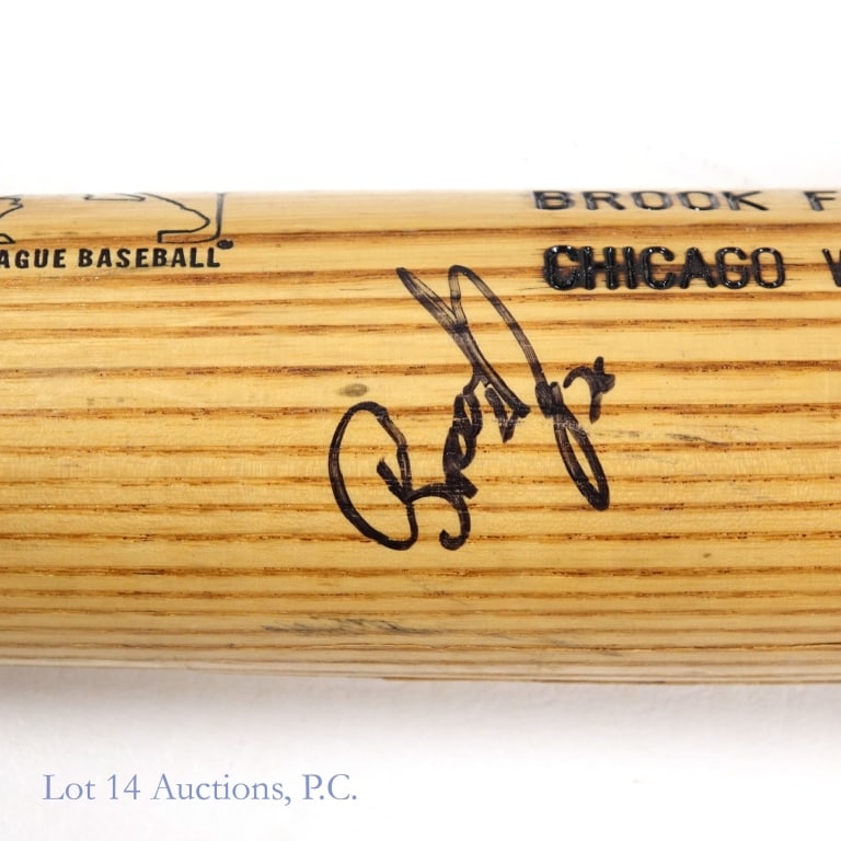 3 Signed Baseball Bats - McRae Fordyce & Unknown - 5