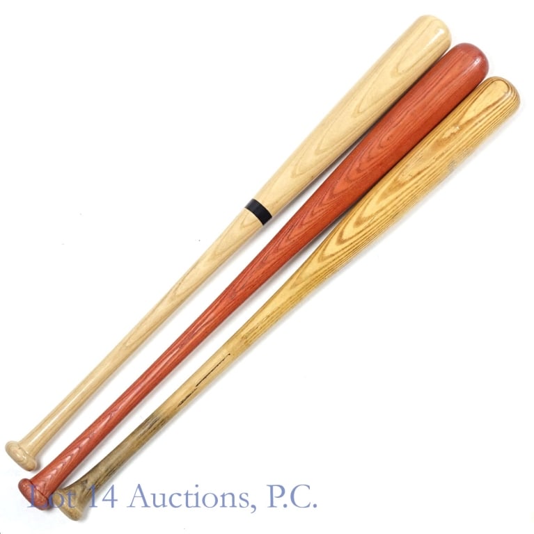 3 Signed Baseball Bats - McRae Fordyce & Unknown - 6