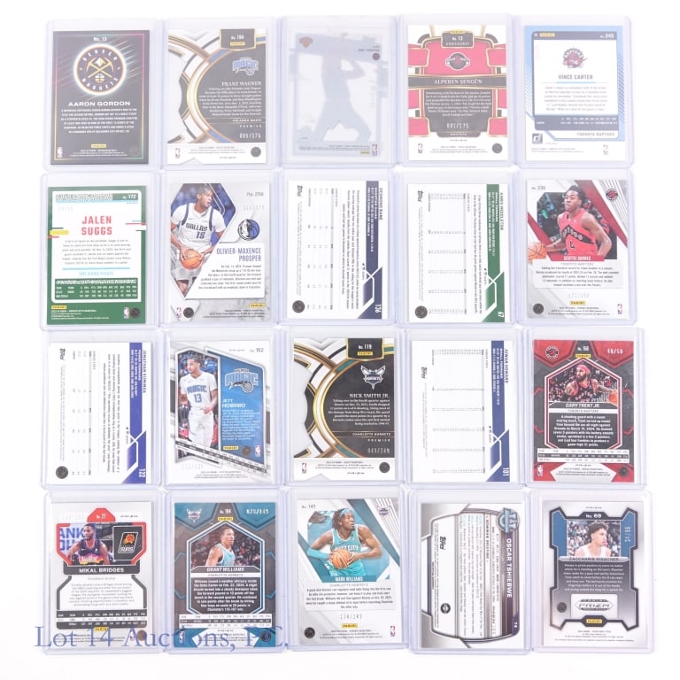 55 Numbered Basketball Cards - 5