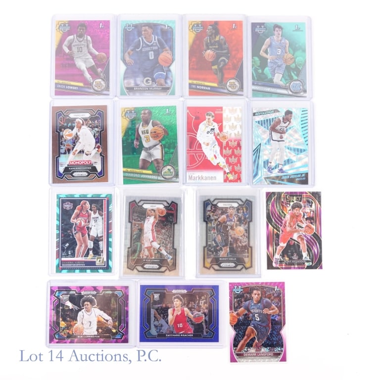 55 Numbered Basketball Cards - 6
