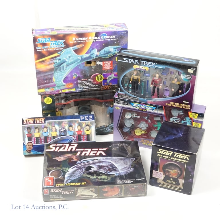 Star Trek Micro Machines, Playmates, Pez & More (1 of 6)