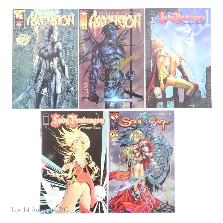 Lady Pendragon, Some Signed, Image Comics (+40) - 2