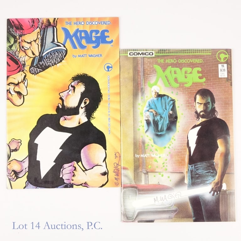Mage, S. Bullets, Signed M. Wagner Comics (+30) - 2