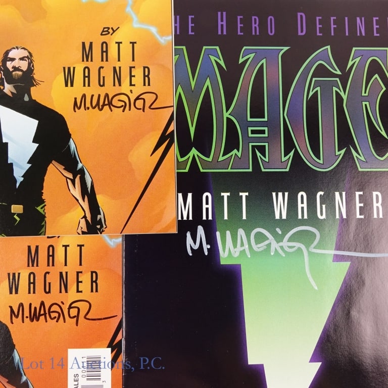 Mage, S. Bullets, Signed M. Wagner Comics (+30) - 7