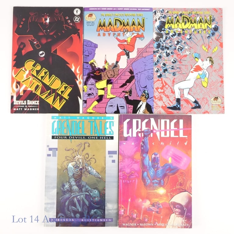 Mage, S. Bullets, Signed M. Wagner Comics (+30) - 8