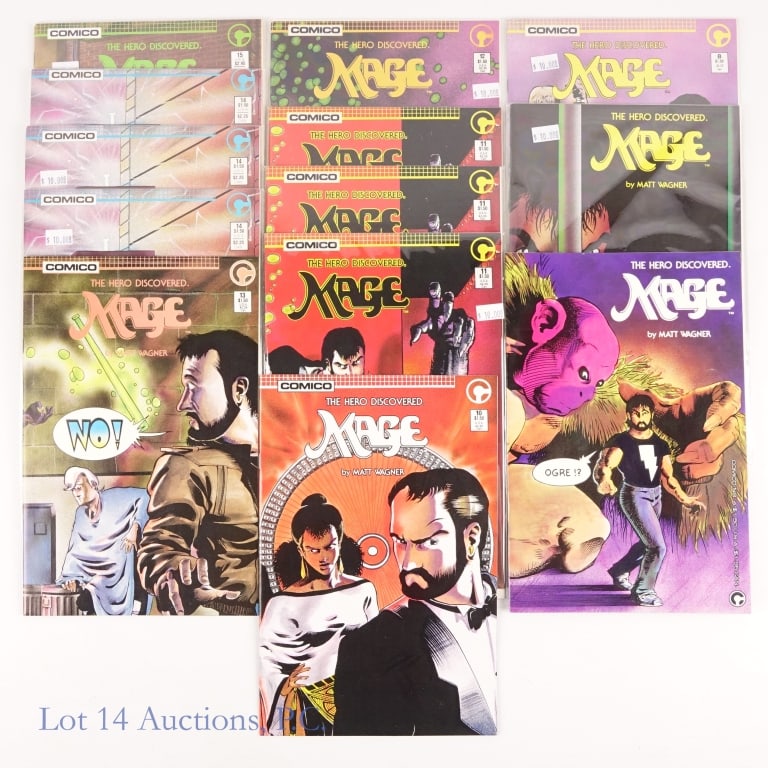Mage, S. Bullets, Signed M. Wagner Comics (+30) - 9