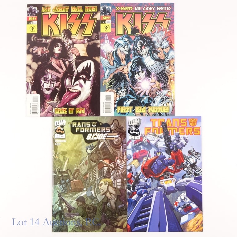 Transformers, G.I.Joe, Signed Indie Comics (+40) - 2