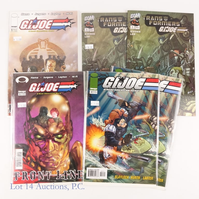 Transformers, G.I.Joe, Signed Indie Comics (+40) - 7