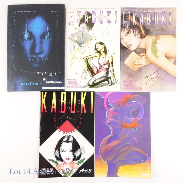 Signed Kabuki Hardcover and Comics (10) - 2
