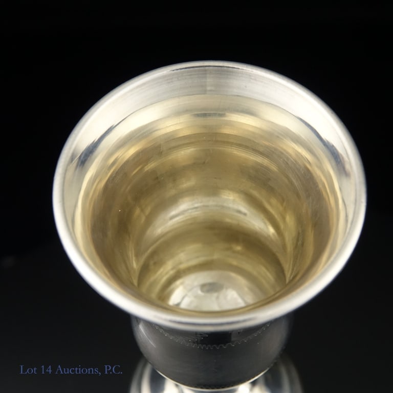 Sterling Silver Kiddush Cup - 7