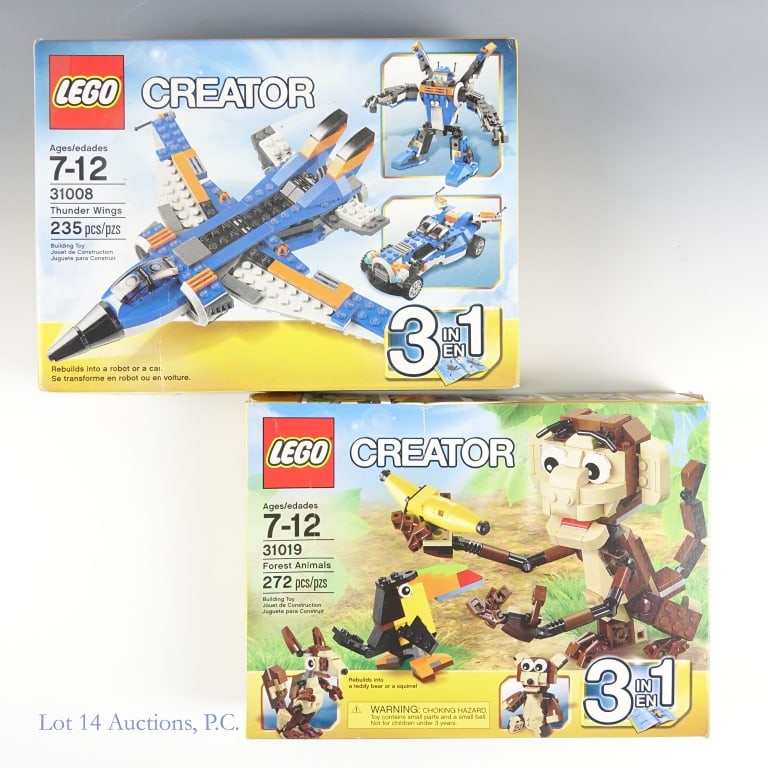 Sealed Lego Sets & Bin (3) - 2