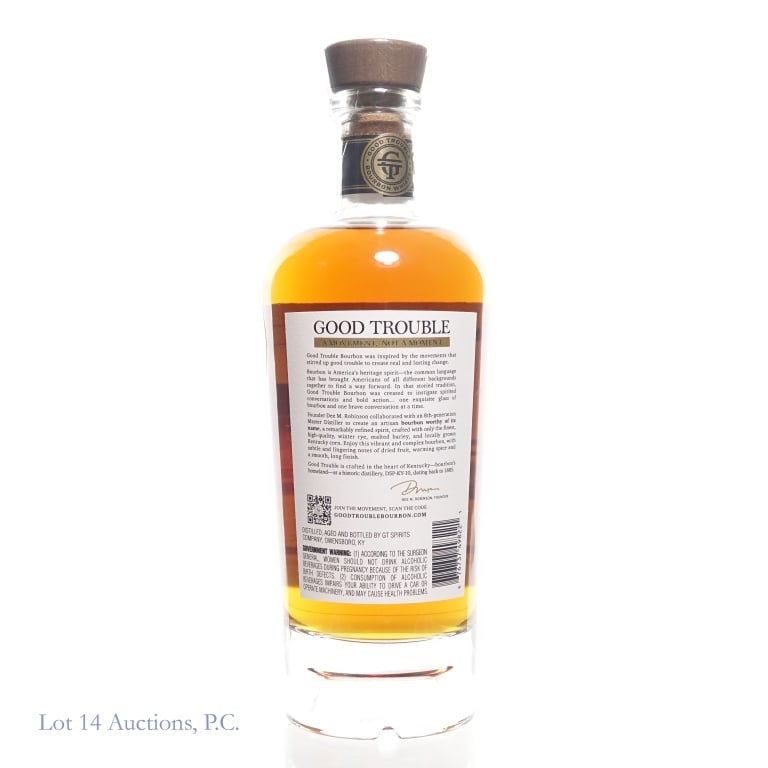 Good Trouble LE Small Batch 4 Year Bourbon - 2