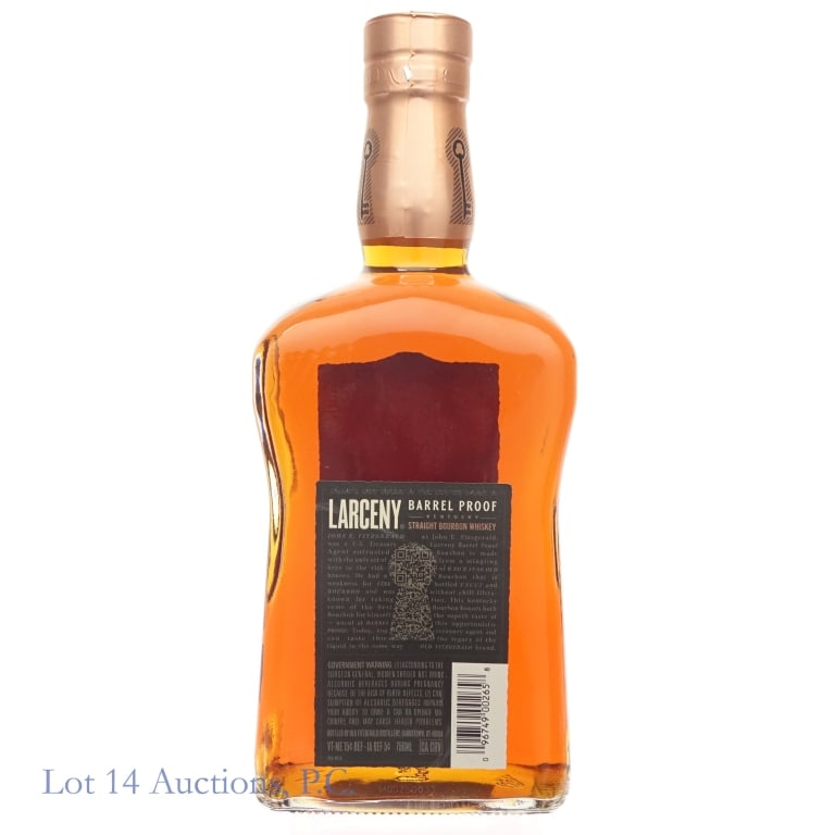 Larceny Barrel Proof Bourbon (A125) - 2