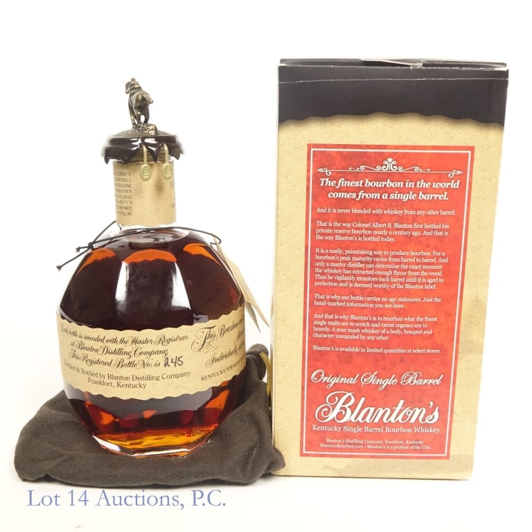 Blanton's Single Barrel Bourbon "L" - 2