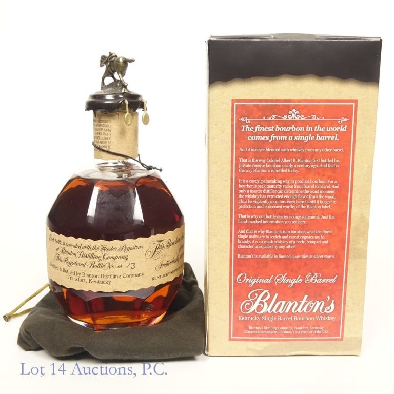 Blanton's Single Barrel Bourbon "N" - 2