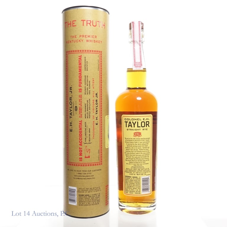Colonel E.H. Taylor Straight Rye BIB - 2