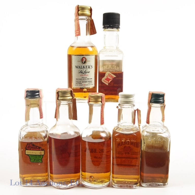 Bourbon Mini Bottles (7) - 2