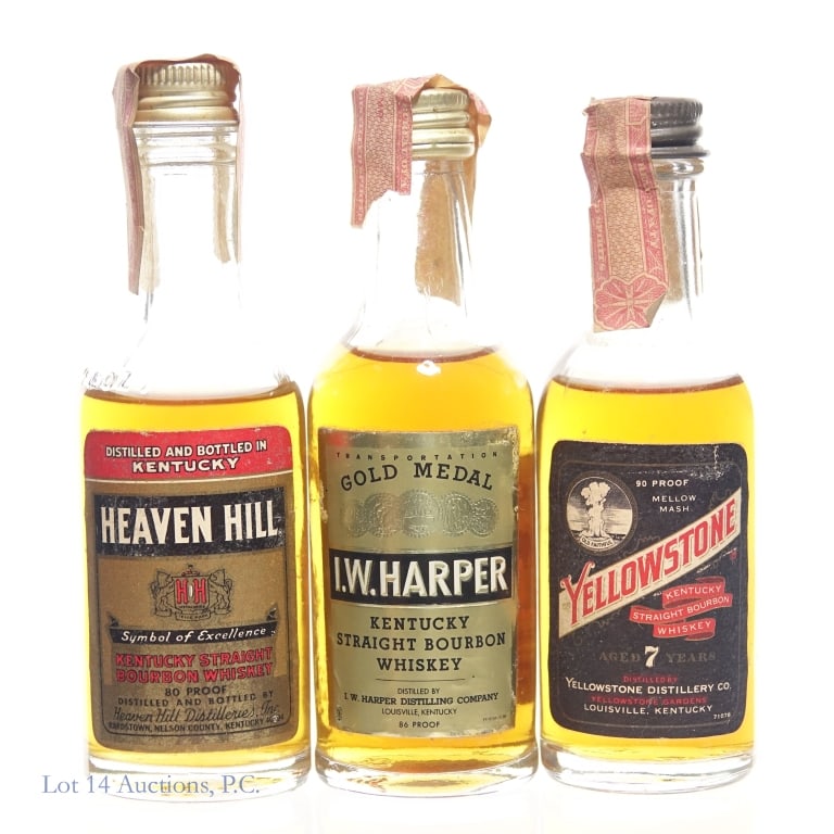 Bourbon Mini Bottles (6) - 2