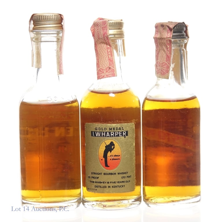 Bourbon Mini Bottles (6) - 3