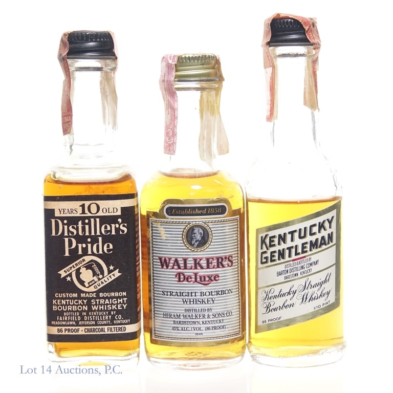 Bourbon Mini Bottles (6) - 4