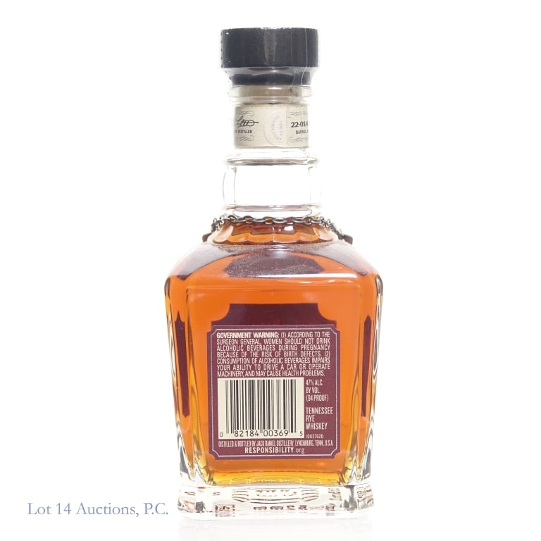 Jack Daniel's Single Barrel Rye Store Pick, 375 ml - 2
